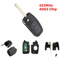 Guscio chiave telecomando a 3 pulsanti con lama vuota per Focus Fiesta Galaxy Mondeo Cmax en oferta