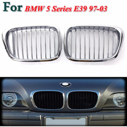 Griglie dell'inserto del rene del cofano anteriore cromate BMW Serie 5 E39 97-03 en oferta