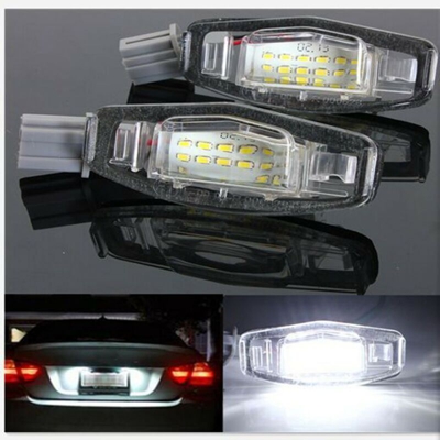 2 x Errore 24 luci targa a LED per licenza gratuita per Honda Acura TL TSX Civic