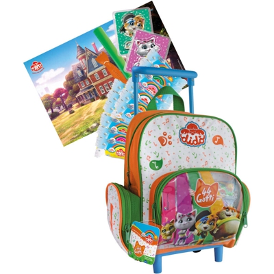 FILA Didò Zaino Trolley 44 gatti