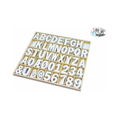Playbox Ab - CREATIVE LETTERE/NUMERI LEGNO 2471128