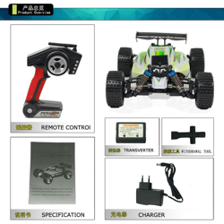 WLtoys A959-B 1/18 4WD RC Auto 70 km / h en oferta