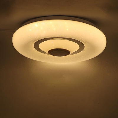 Plafoniere 40cm 36W con altoparlante bluetooth