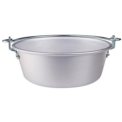 Agnelli Paiolo in Alluminio con Manico ad Arco 32cm