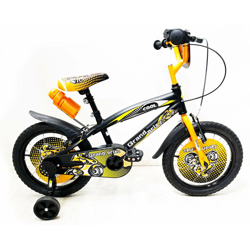 Bicicletta Per Bambino 14' 2 Freni Reset Grand Prix Nera en oferta