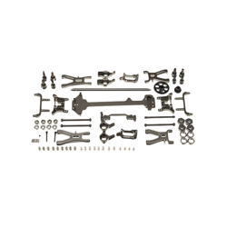 Kit di parti in metallo grigio PER WLtoys 1/18 A949 A959 A969 A979 K929 en oferta
