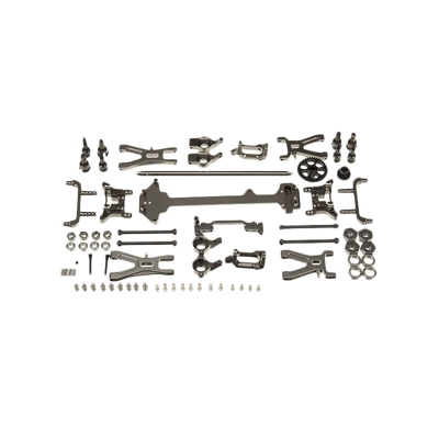 Kit di parti in metallo grigio PER WLtoys 1/18 A949 A959 A969 A979 K929