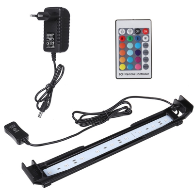 Lampada per illuminazione RGB a 9 LED 10W RGB da 32 cm con telecomando