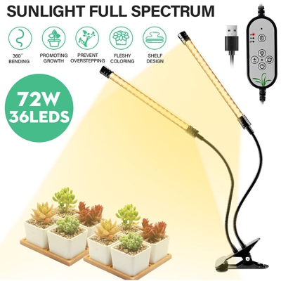 LED Grow Light Plant Grow Lights per piante da interno (testa singola)