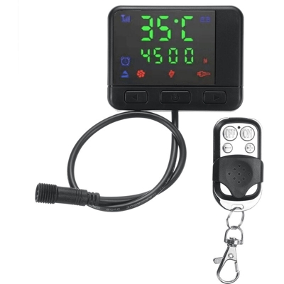 Schermo LCD + telecomando per riscaldatore di parcheggio ad aria diesel