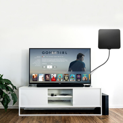 Potente antenna TV per interni Segnali televisivi amplificati 50 miglia Spina UE precio