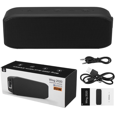 Altoparlante bluetooth portatile impermeabile da 20 W IPX7 per piscina e spiaggia