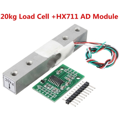 Bilancia elettronica 20kg Peso Sensore di pesatura cella di pesatura + Modulo HX711