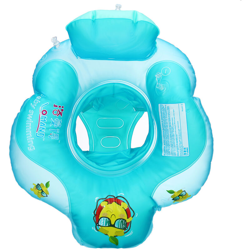 Boa gonfiabile Anello di seduta Nuoto Piscina in PVC Giocattolo per bambini BLU L precio