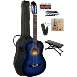 C23 Kit chitarra classica 4/4 blueburst Incl. Custodia - Msa Musikinstrumente precio