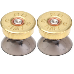 2Pcs Sostituzione Pulsanti Bullet Thumbstick in metallo dorato Set Pr PS4 / PS3 Controller Gamepad características