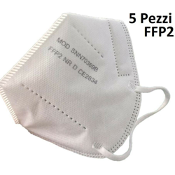 Giabri - Mascherine 5x - Confezione da 5 pezzi, Filtro KN95/FFP2, Certificato EN149:2001 + A12009, CE precio