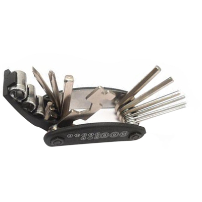 Strumento di riparazione della bicicletta Strumento di combinazione esagonale Seiko cromato