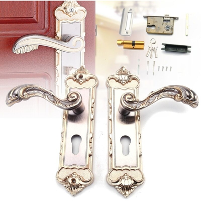 New Continental Antique meccanico maniglia interna serratura a cilindro serrature leva leva di sicurezza domestica set LAVENTE