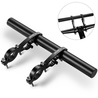 25mm manubrio della bicicletta staffa di estensione del manubrio 18-35mm estensione del manubrio in lega di alluminio