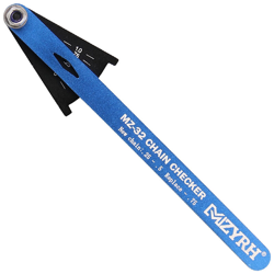 Mzyrh - Indicatore di usura della catena della bicicletta strumento di misura multifunzionale della catena della bici da strada blu en oferta