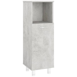 Armadio Da Bagno Grigio Cemento 30x30x95 Cm In Truciolato precio