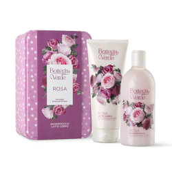 Confezione Rosa bagnodoccia e latte corpo precio