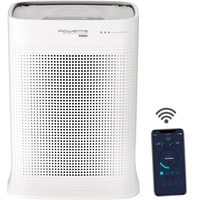 Pure Air Genius, Purificatore d’Aria Silenzioso, Filtra Fino al 100% di Particelle Fini e Allergeni, 4 Livelli di Filtraggio, App e Connessione WiFi, Copertura Fino a 140 m2, Purificatore d''aria