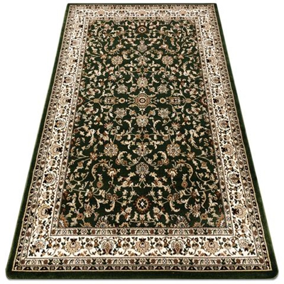 Tappeto Royal Adr Disegno 1745 Scuro Verde Toni Verde 150x300 Cm