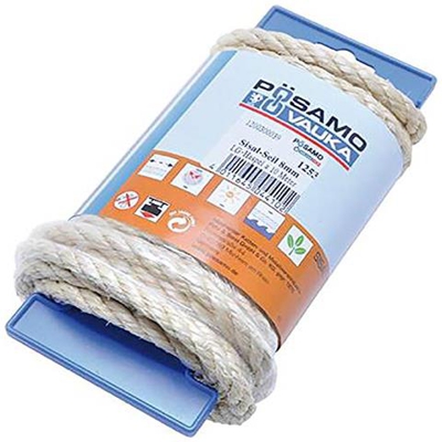 o 4011645044102 - Sisal Corda 8,0 Gedr Lg-reel 10 M