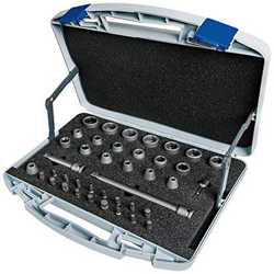 Power & Handel Asw 710 Ks 40 Set Di Chiavi A Bussola Esagonali, Esagonali, 3/8, T / E / Ph / Xzn, 40 Pezzi precio