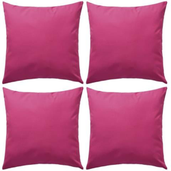 Cuscini Da Esterno 4 Pz 45x45 Cm Rosa en oferta