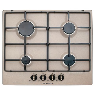 Piano Cottura STS6458 a Gas 4 Fuochi Gas Colore Avena