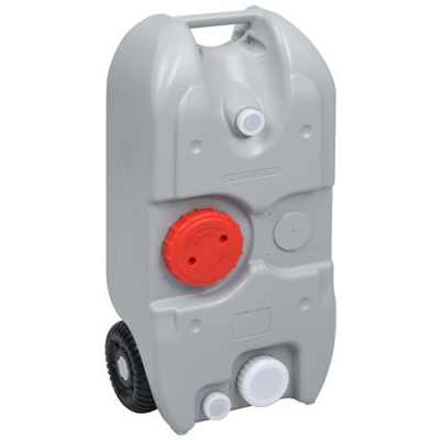 Serbatoio D'acqua Con Ruote Per Campeggio 40 L Grigio