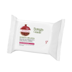Estratti di bellezza - Toallitas desmaquillantes - cara, ojos y labios - Granada y agua Micelar - limpieza delicada - para todos los tipos de piel (25 en oferta