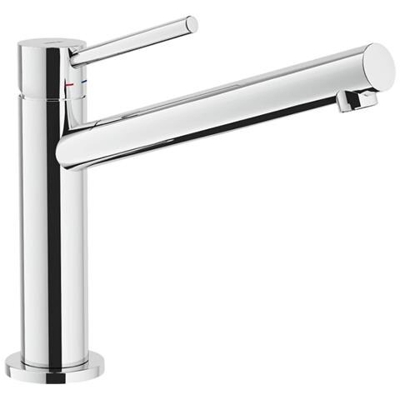 Nobili Miscelatore Lavello Cucina Con Canna Ad Anello Acquerelli Aq93113/1cr - Cromato