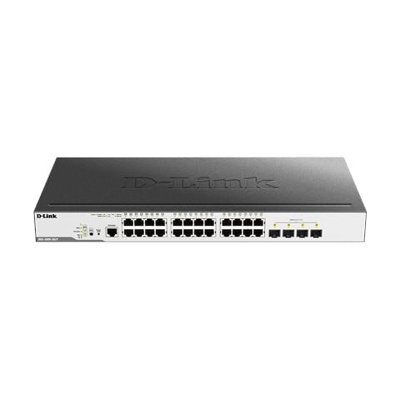 Switc DGS-3000-28LP Gestito 24 x 10/10/1000 Mbps + 4 SFP