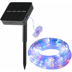 Lampada a LED a tubo solare in filo di rame per esterni, impermeabile, 4 modalit en oferta