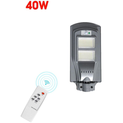 Insma - 40w 560LED Solar Street Light Radar PIR Sensore di movimento Lampada da parete Pole Remote Control características
