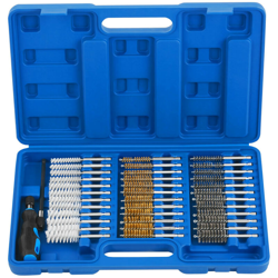 Spazzola Metallica A Spirale Set Da 38 Spazzole In Ottone, Acciaio Inox, Nylon características