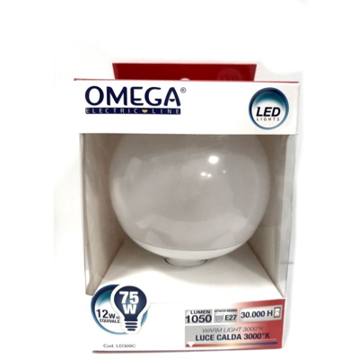 Globo Led G125 12W E27 3000K 1020Lm