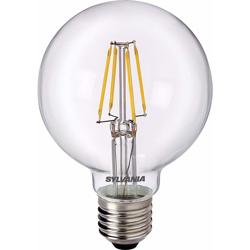 TOLEDO LED G80 4W CL 640LM 827 E27 BL - Sylvania en oferta