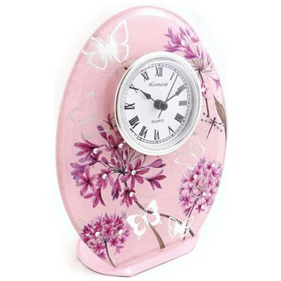 orologio 'papillon de soie' rosa viola - [ j3776]