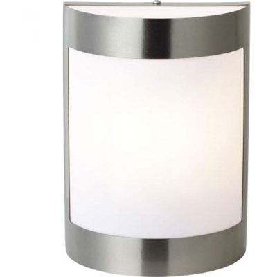 I Giardini Del Re - PLAFONIERA A PARETE MOD. 1130 1 COL. ACCIAIO