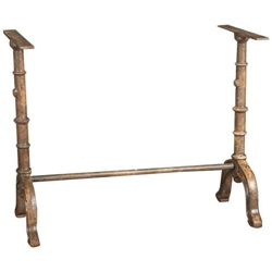 Base Tavolo In Ghisa Finitura Anticata en oferta