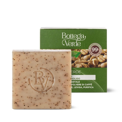 Caffe verde - Scrub corpo detergente solido
