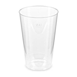 500x Bicchieri Di Plastica Usa E Getta 400 Ml Trasparente Monouso Bicchieri Per Bevande, Bicchieri Usa E Getta precio