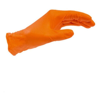 Guanti Nitrile Arancioni Monouso Meccanico Non Talcati XL 0899470123 Wurth