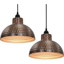 Lampadari 2 p Semisferici Color Rame - Marrone - Youthup características