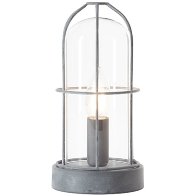 lampada da tavolo grigio tempesta - Brilliant